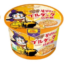 三養 ｸｱﾄﾛﾁｰｽﾞ火鶏炒め麺 BIGｶｯﾌﾟ 110g