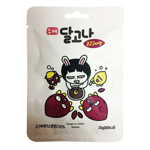 手作 ｶﾙﾒ焼 (ﾀﾞﾙｺﾞﾅ) 焼きいも味 20g