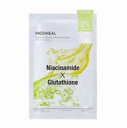 mediheal   WRAPPING MASK   Niacinamide×Glutathione
